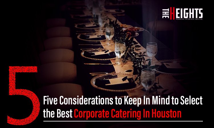 corporate catering Houston