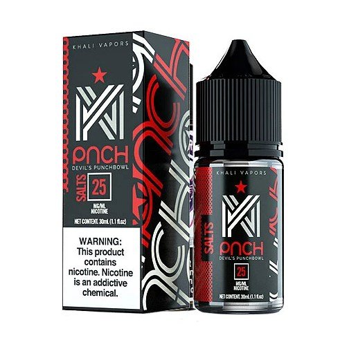 Devil's Punchbowl vape juice by Khali Vapors Salts 30ml