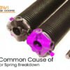 4 Most Common Cause of Garage Door Spring Breakdown