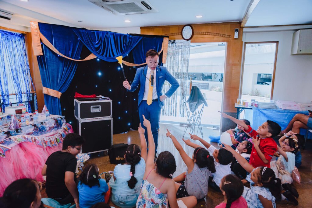 Children and Kids Parties Magician in Singapore