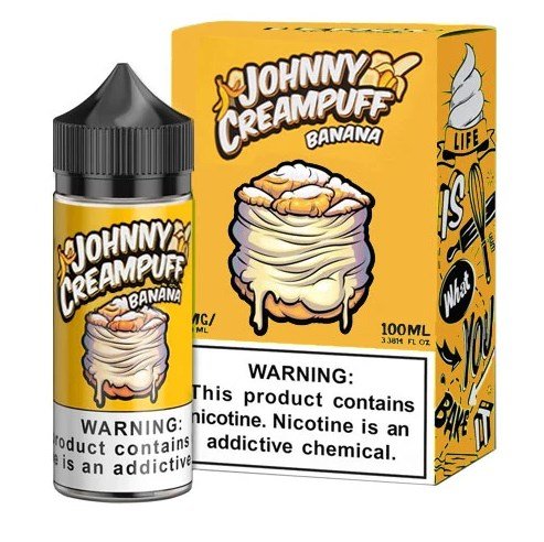 Banana Vape Juice by Johnny Creampuff 100ml