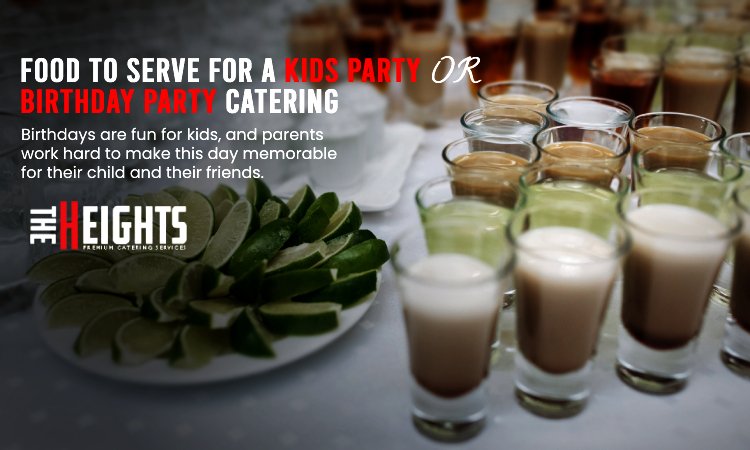 birthday party catering