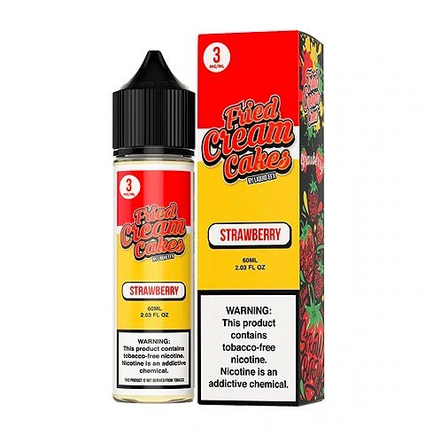 Vaping Strawberry Fried Cream Cakes by Liquid EFX 60ml