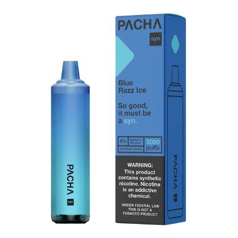 Blue Razz Ice disposable pod