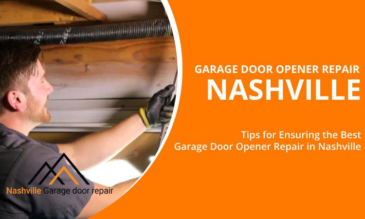 Garage door opener repair Nashville