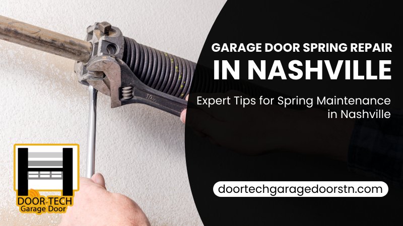 Garage door spring repair in Nashville