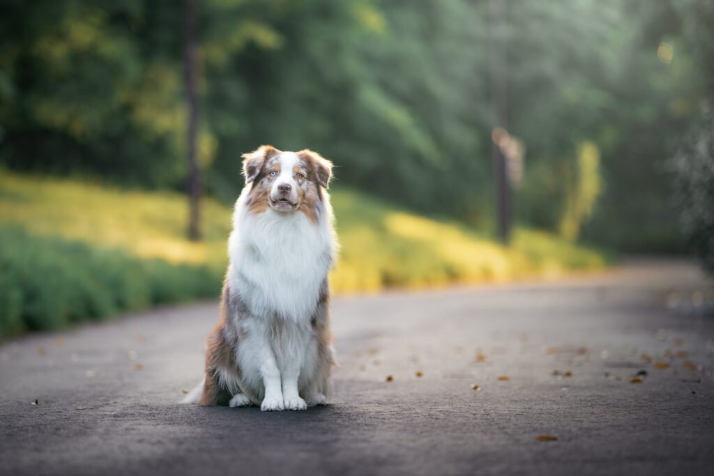 Adorable pet posing in a professional studio.