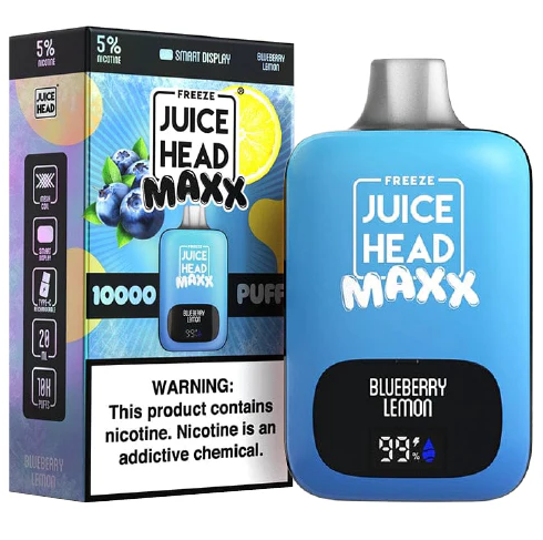 Blueberry Lemon Freeze Disposable Vape (10000 Puffs) by Juice Head Maxx