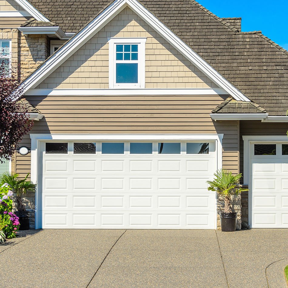 Residential garage doors