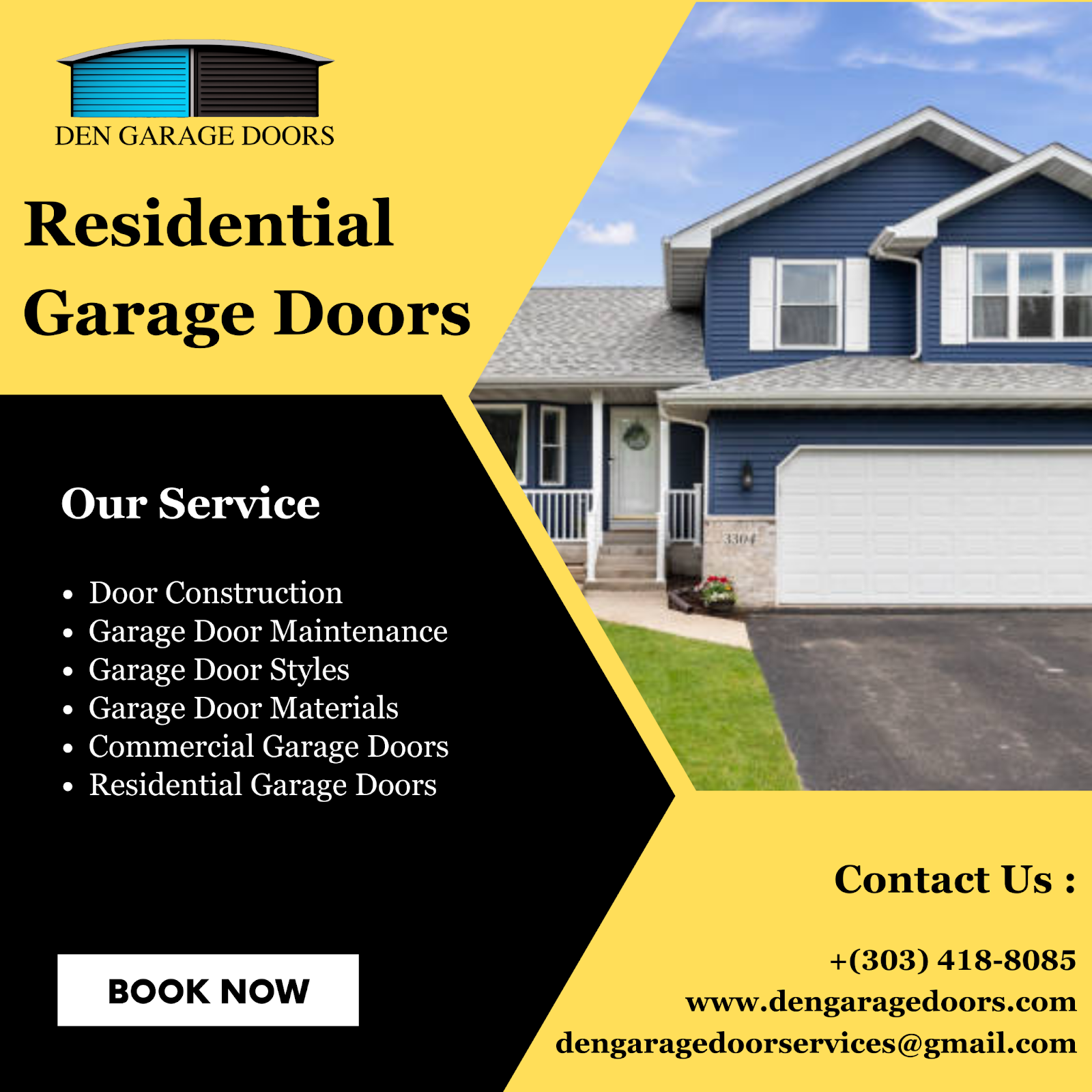 residential garage door installation