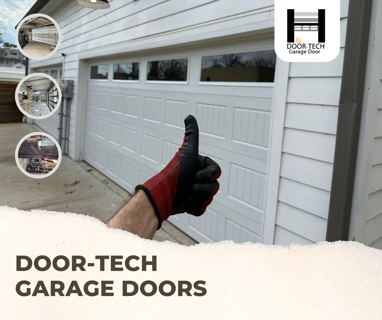 Garage door replacement in Nashville