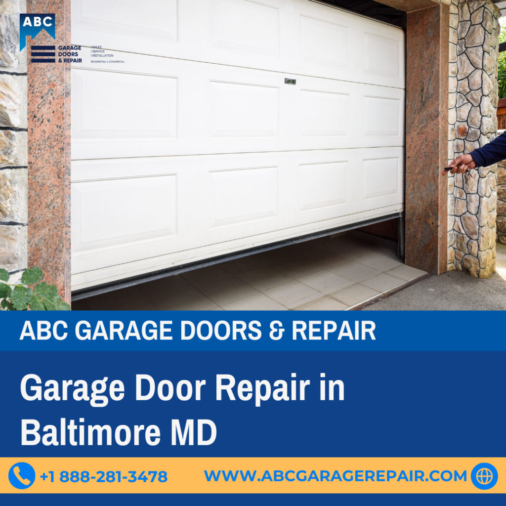 Why Choose Local Experts for Your Garage Door Repair in Baltimore MD?