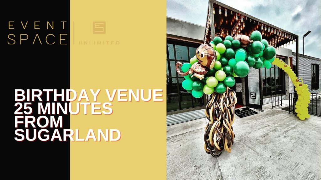 Celebrate in Style Just 25 Minutes from Sugarland